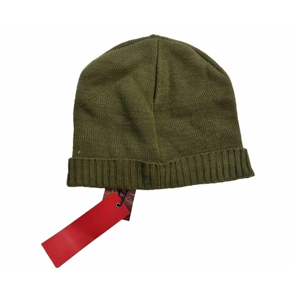 BOYS BUFFALO DAVID BITTON HUNTER GREEN BEANIE - SIZE 1 - Picture 5 of 5